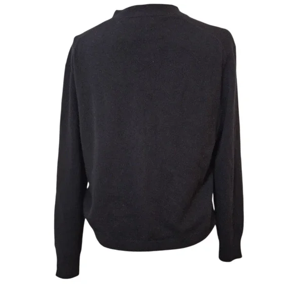 J. Crew Black Cashmere Cardigan with pockets Size S - Picture 2 of 6